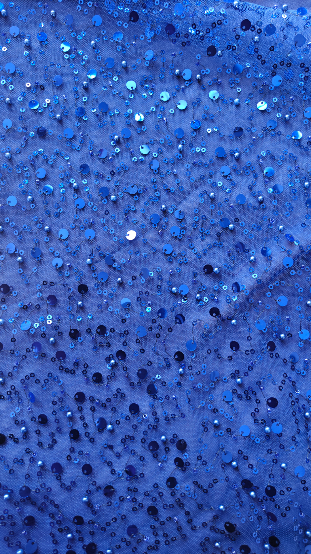 Royal Blue Embellished Party Wear Gown