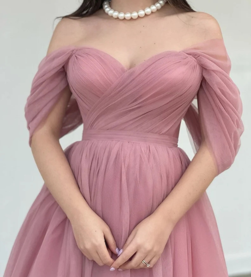 Onion Pink Ruched Midi Dress