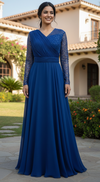 Midnight Muse Evening Gown