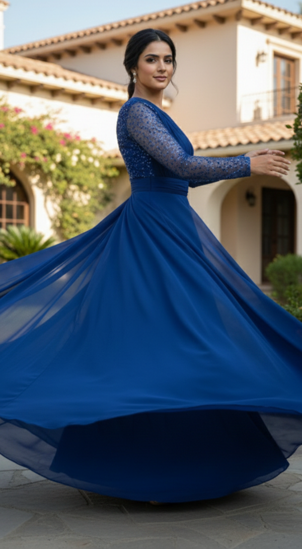 Midnight Muse Evening Gown