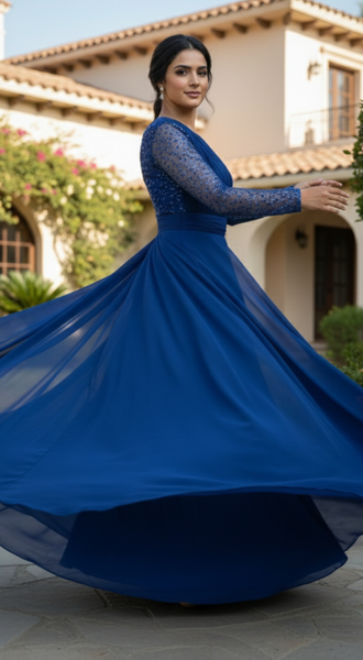 Midnight Muse Evening Gown