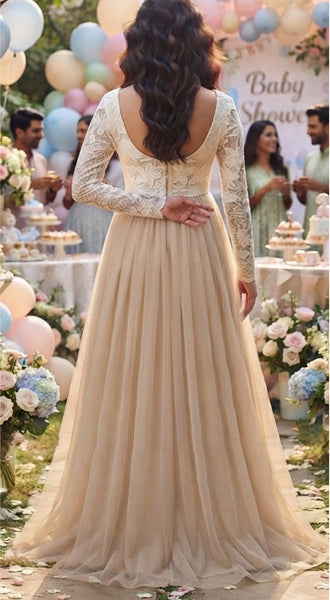 Blossom & Breeze Maternity Gown