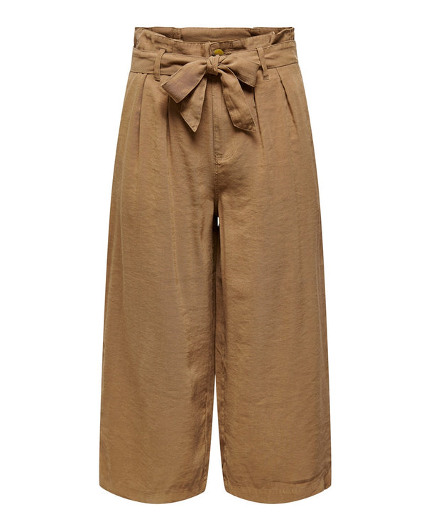 Tan Brown Culotte Pants