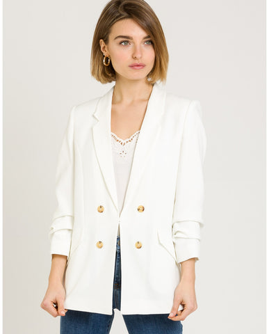 White Semi Formal Blazer