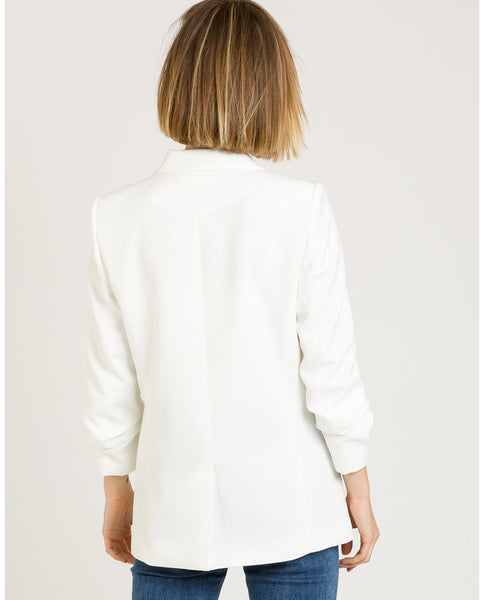 White Semi Formal Blazer