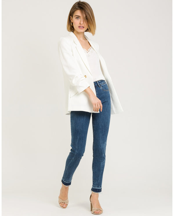 White Semi Formal Blazer