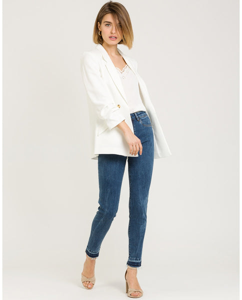 White Semi Formal Blazer