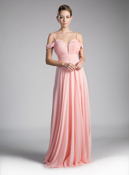 Ruched Detail Sweetheart Neck Spaghetti Strap Bridesmaid Dress