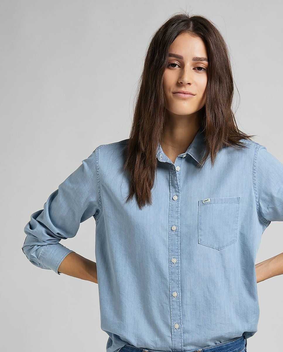 Blue Denim Shirt