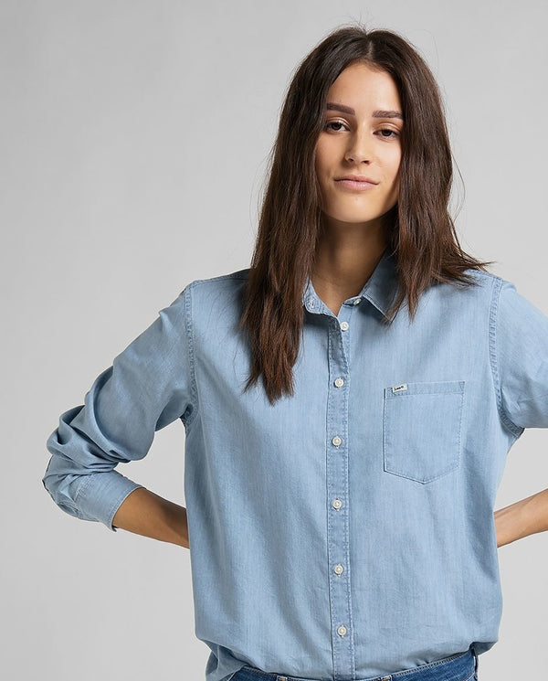 Blue Denim Shirt