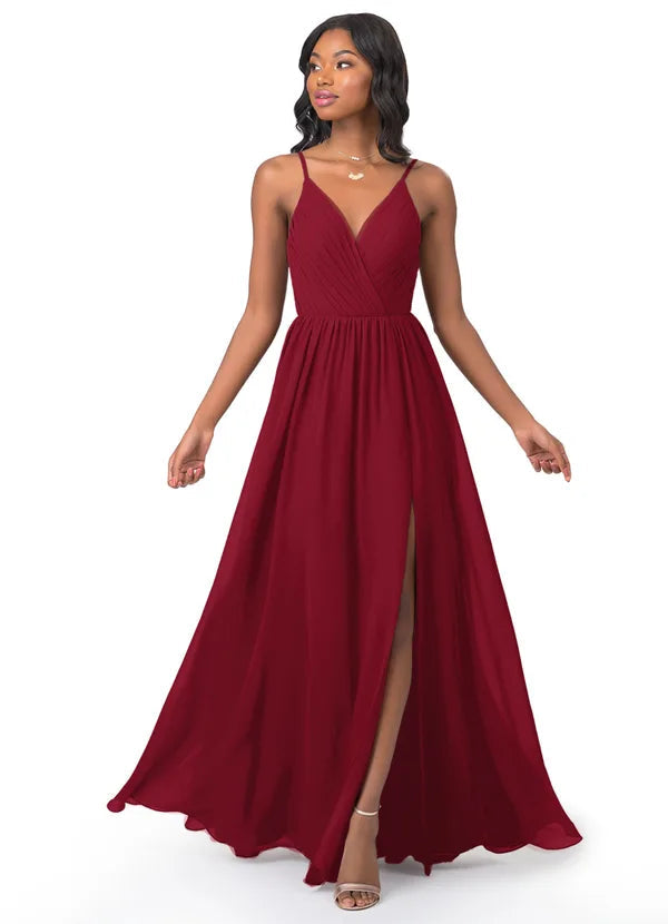 Anitra Backless Tie knot Maxi Dress