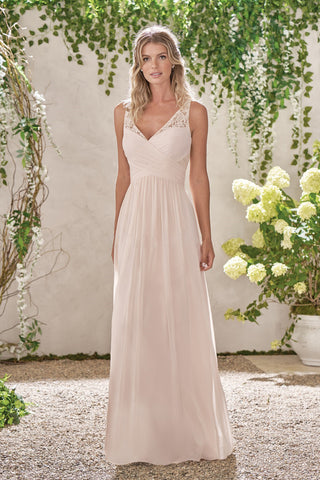 White V Neck Ruched Sheer Back Maxi Dress