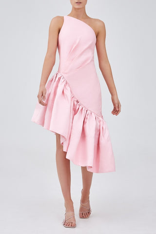 Overjoyed One Shoulder Midi