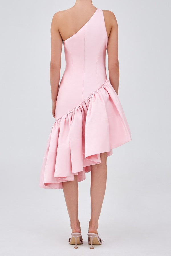 Overjoyed One Shoulder Midi