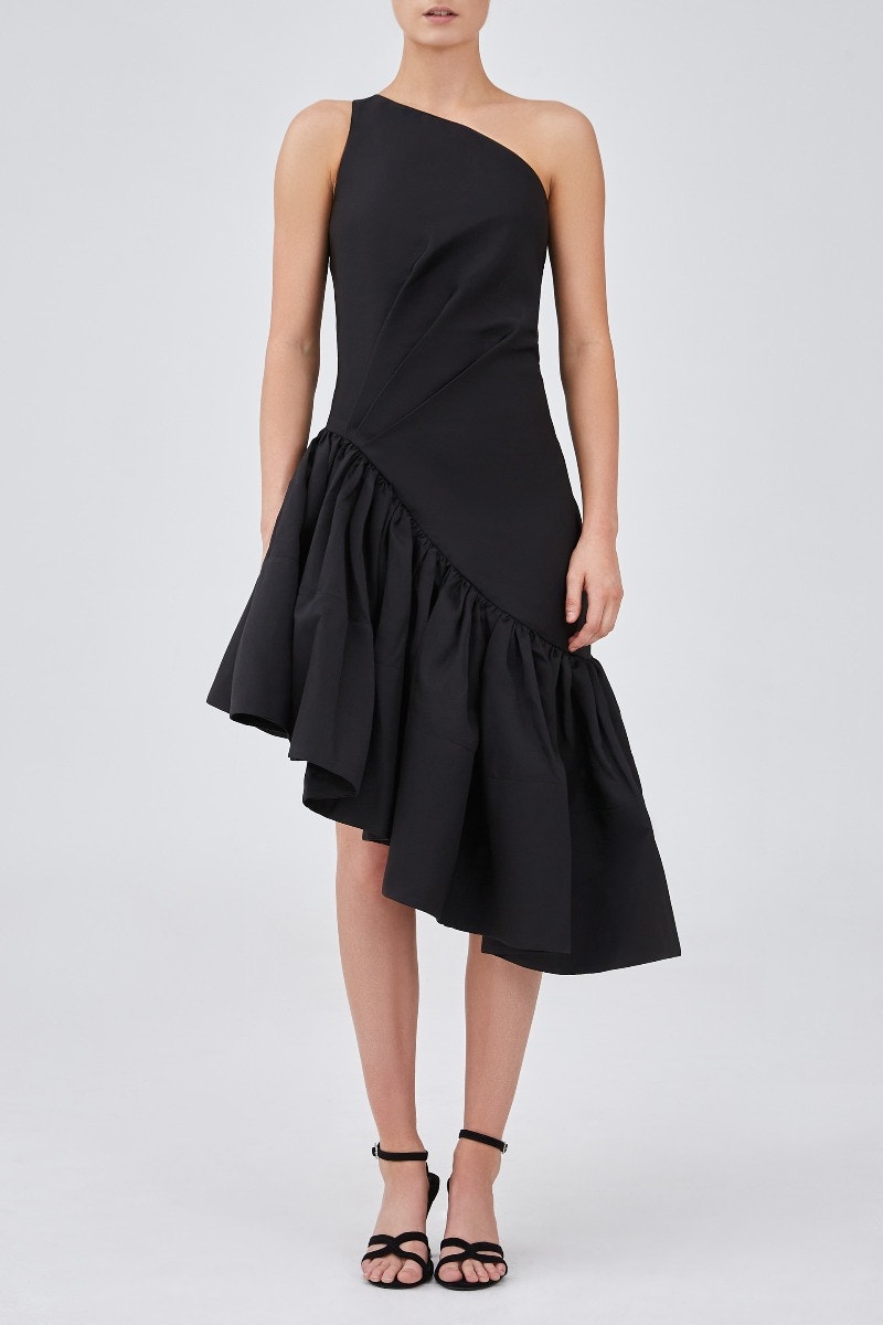 Overjoyed One Shoulder Midi