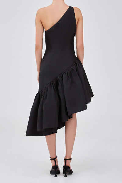 Overjoyed One Shoulder Midi