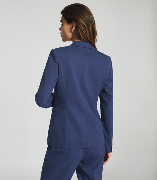 Navy Blue Pant Suit Set